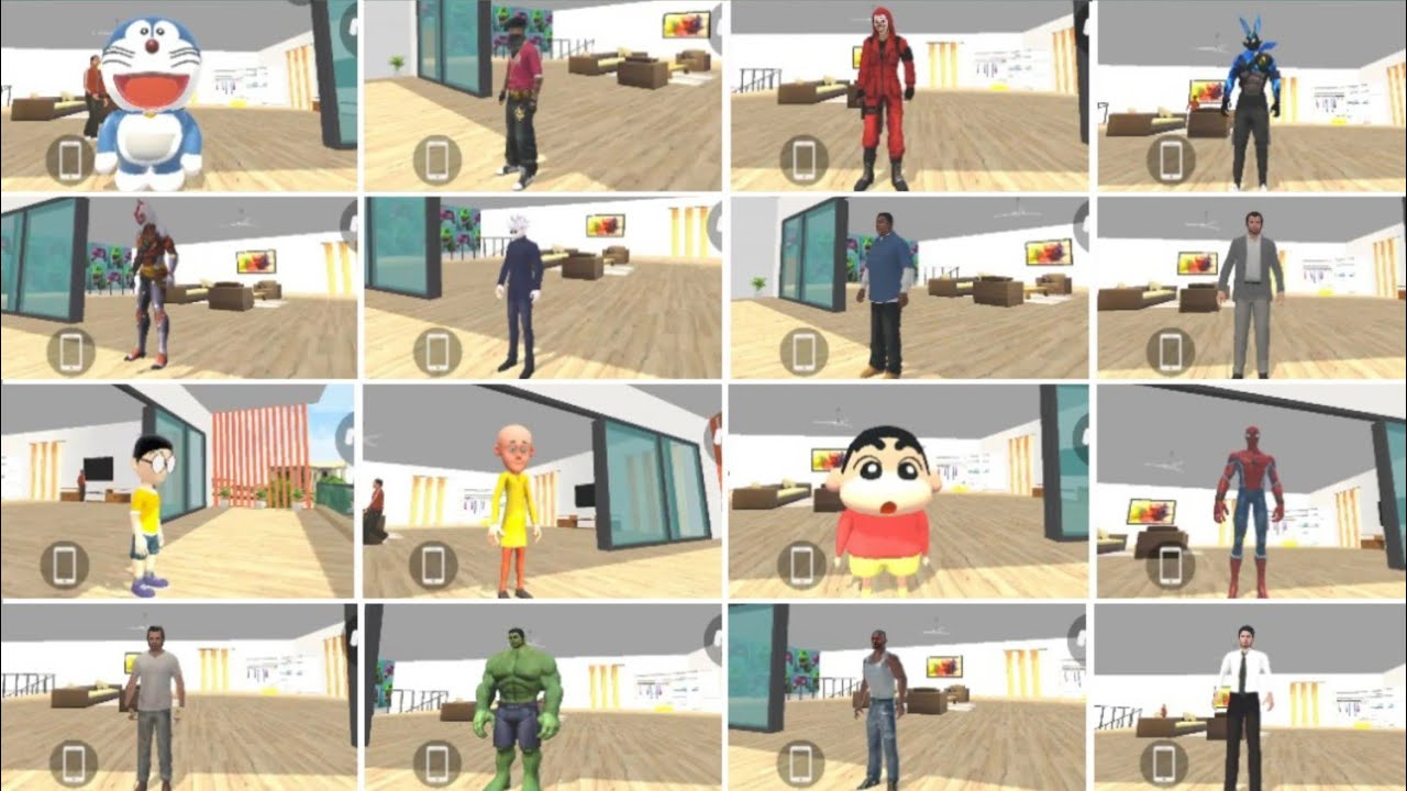 Top 25 Characters In Indian Theft Auto Simulator Game || Indian Theft Auto Simulator New Update