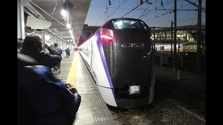 [鉄道車窓2017-12-23]特急スーパーあずさ4号 新宿行(松本→新宿)