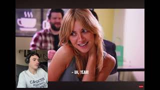 (Josh simps💀) Reaction to pretty girl catfished at school