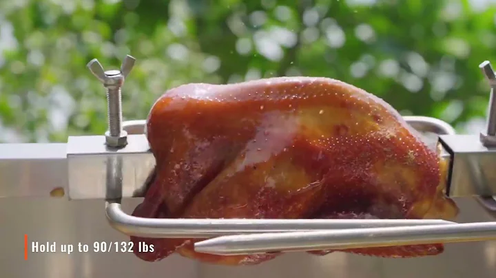 VEVOR Roaster Spit Rotisserie: Grill Whole Pig, Lamb, Chicken with Ease!