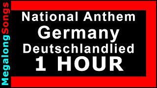 Nationalhymne (Deutschland) National Anthem (Germany) Deutschlandlied 🔴 [1 Stunde] 🔴 [1 HOUR] ✔️
