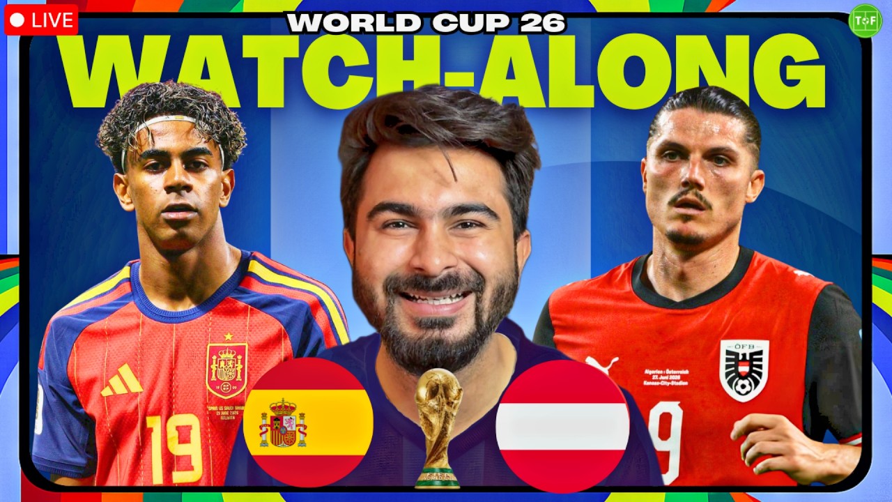 Spain v Austria RO32 FIFA World Cup LIVE Watchalong | TFHD