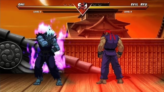 prompthunt: iori yagami beating orochi in an open world game