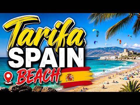💥 Walking around the beach of Tarifa, Spain 🇪🇸 #beach #beachvibes #walking #feb2023