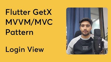 Login View  || Flutter GetX MVVM/MVC Pattern Tutorials in Hindi/Urdu