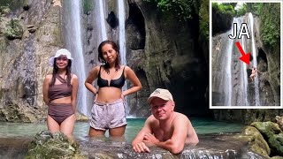 15-metrový vodopád v džungli, skočil som | Cebu, Filipíny