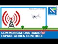 Communications radio en anglais en espace arien contrl