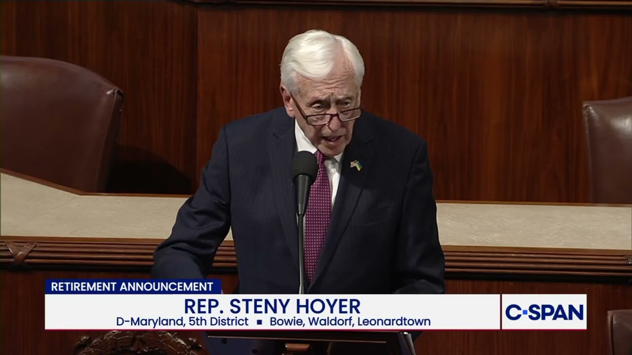 Rep. Steny Hoyer (D-MD) Announces Retirement