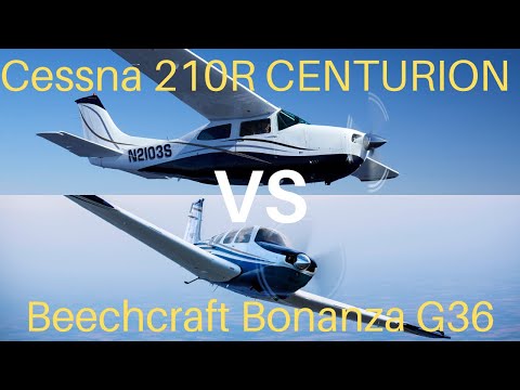 Cessna 210 Centurion VS Beechcraft Bonanza | Rematch