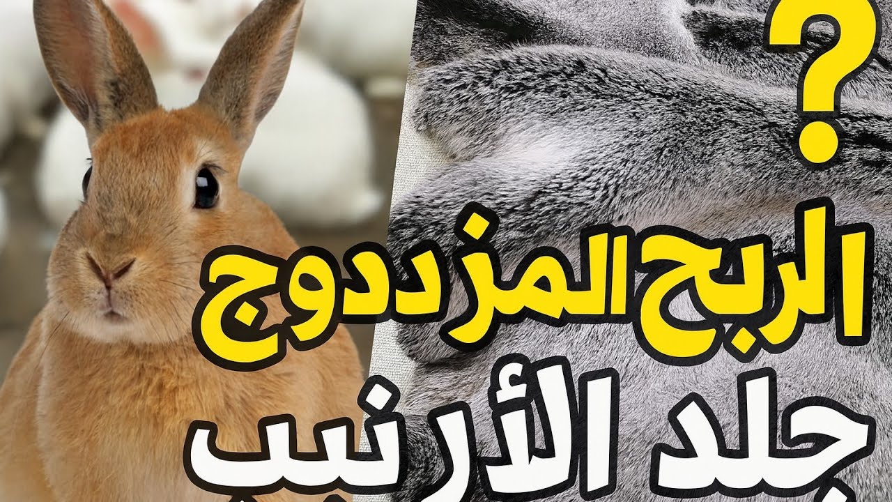 فضل البادية : استغلال جلد الأرنب لزيادة الربح 