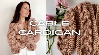 Beginners Friendly | Knit Exceptional Chunky Cardigan in a Weekend 🤩
