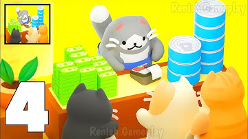 Cats Story - Gameplay Walkthrough Part 4 - Collect Cats Build A Home (Android, iOS)