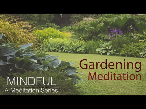 Video: Sodininkystės kaip meditacijos naudojimas – sužinokite apie meditaciją dirbant sode