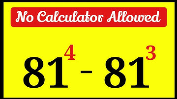 A Nice Olympaids Exponential Trick | No Calculator Allowed 📵