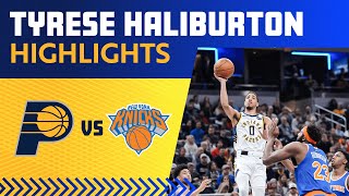 Tyrese Haliburton 15 Points & 10 Assists | Indiana Pacers vs. New York Knicks