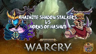 Age of Sigmar Warcry Battle Report: Khainite Shadowstalkers vs Horns of Hashut