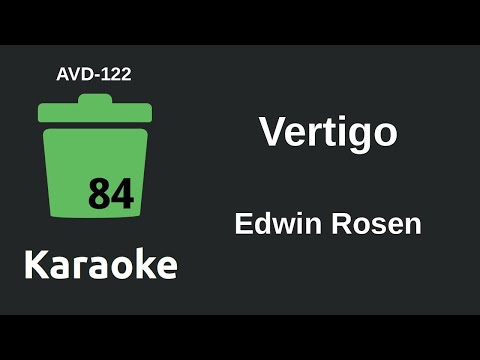 Edwin Rosen - Vertigo (Karaoke) [AVD-122]