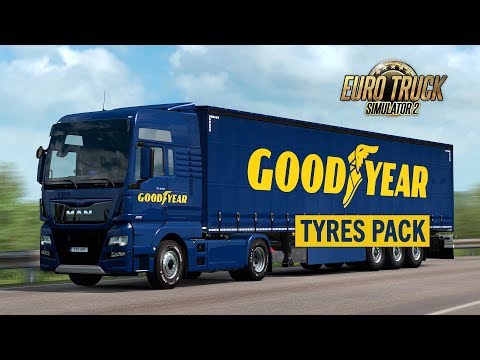 Euro Truck Simulator 2: Goodyear Tyres Pack DLC