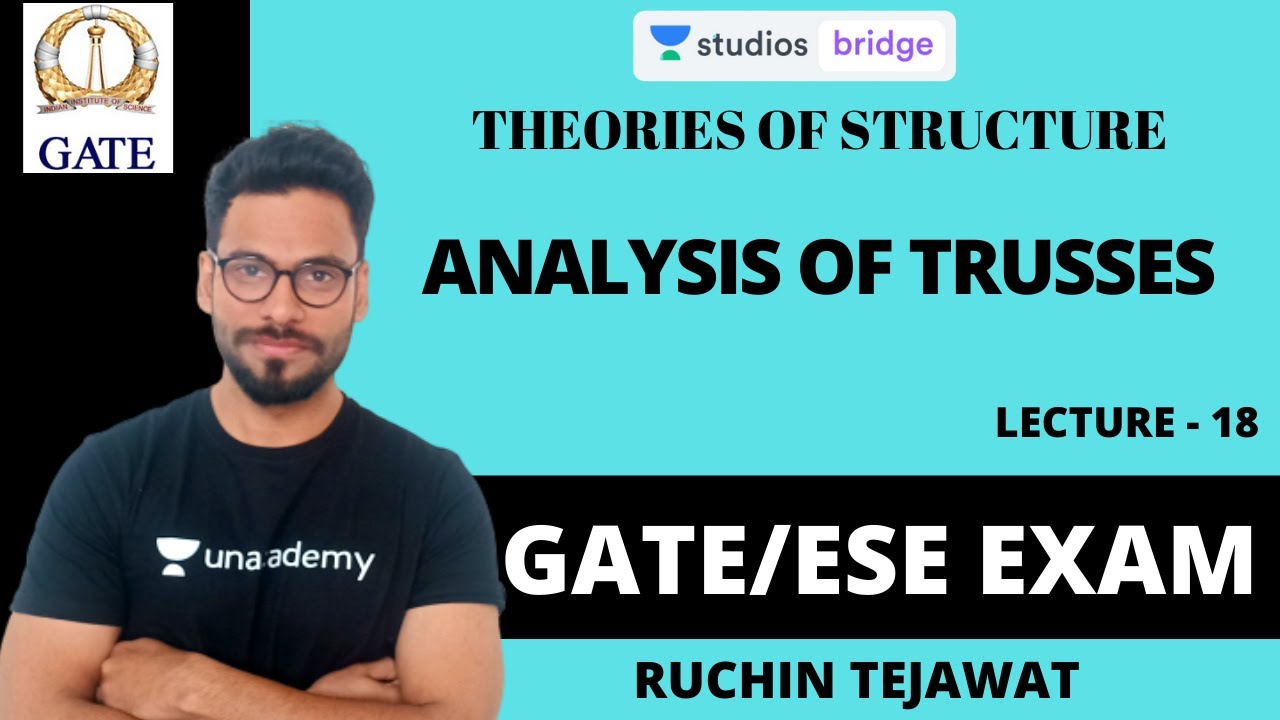 L18: Analysis of Truss | Theory of Structure for GATE/ESE 2020 | Ruchin Tejawat