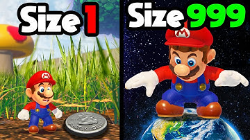 Mario Odyssey but every Moon makes Mario BIGGER...