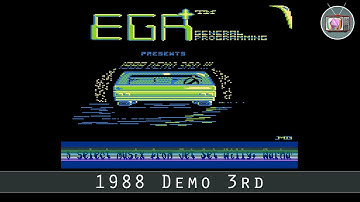 1988 Demo 3rd by EGR General Programming, 1988 | Atari 8 bit