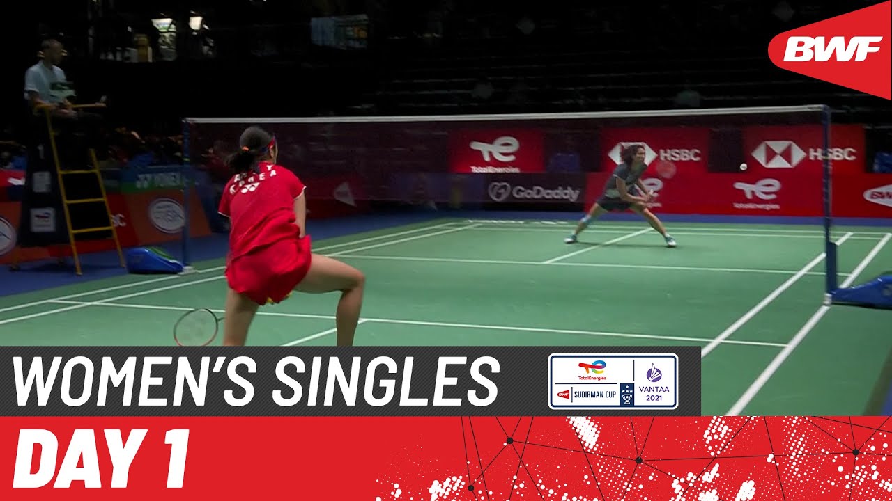 TotalEnergies BWF Sudirman Cup 2021 An Seyoung (KOR) vs Yvonne Li (GER) Group B