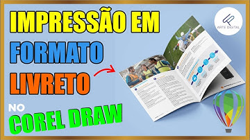 VEJA COMO É FÁCIL IMPRIMIR EM FORMATO LIVRETO - Corel Draw