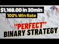 $1100 with INSANE BINARY OPTIONS TRADING STRATEGY | 100% Win Rate | LIVE TRADING 📊