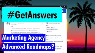 GetAnswers - Jira software and Advanced Roadmaps in marketing agency