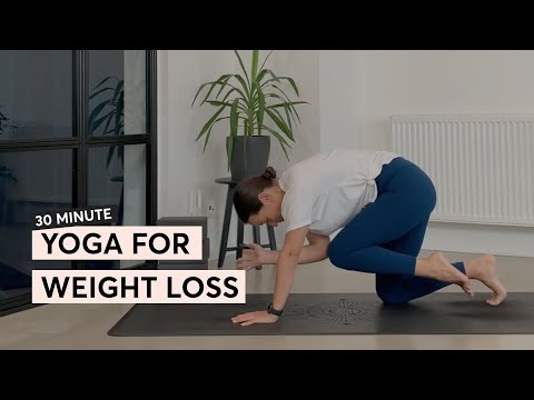 Yoga for Weight Loss | Fat Burning Workout | Alexandra Negulescu