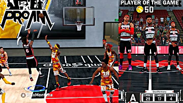 GOING TO OVERTIME CONTESTED POST FADE AWAY FOR THE WIN! BEST POINT FORWARD ON 2K! - NBA 2K18 PRO-AM