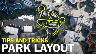 Planning Your Park Layout  Planet Coaster Tutorial #1  Realistic Looking Parks in Planet Coaster
