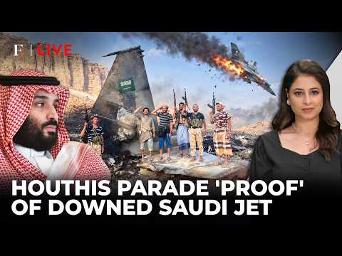 Houthis Show Off Saudi Jet Wreckage, Armed Fighters Send Chilling Message to MBS | Firstpost Live