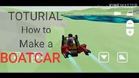 TUTORIAL how to make a boatcar (EVERTECH SANDBOX)