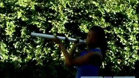 Parallel Toss with a Color Guard Rifle