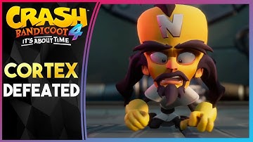 NEO CORTEX DEFEATED! - Cutscene - Crash Bandicoot 4: It