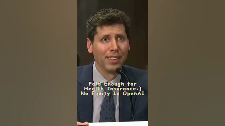 Sam Altman Confirms at Senate he has no Equity in OpenAI. #ai #samaltman #openai #openai #shorts