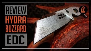 HYDRA BUZZARD | Review |EDC tactical bushcraft survival multitool knife|Messer neckknife