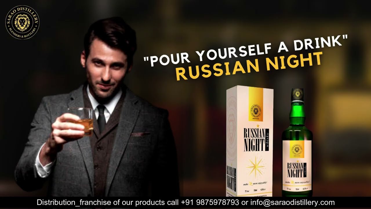 Russian Night Whisky Sarao Distillery Make life Enjoyable YouTube