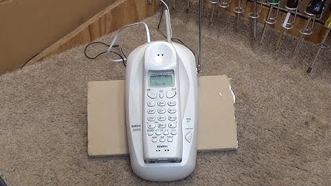 Uniden EXI7960 900 MHz Analog Cordless Phone with Integrated Caller ID | Initial Checkout