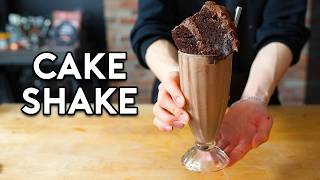 Portillo's Chocolate Cake Milkshake | Anything with Alvin screenshot 3