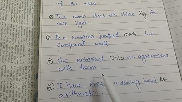 Solved preposition of today