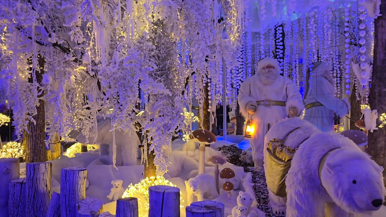 La magia del Natale 2025 del Bardin Garden Store a Lancenigo di Villorba (Treviso)