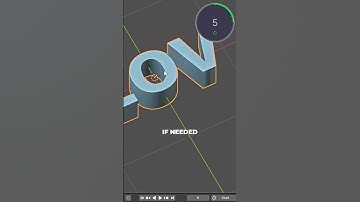 Blender Tip: How to Create 3D Text ✍️✨ #blender3d #tutorial #blender #3dmodeling #3dart #3dartist