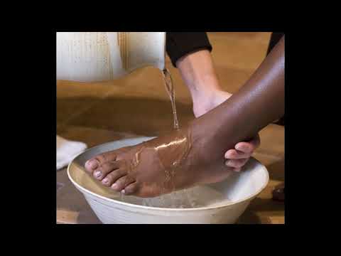 Washing of the Feet video reflection for Maundy Thursday 2020