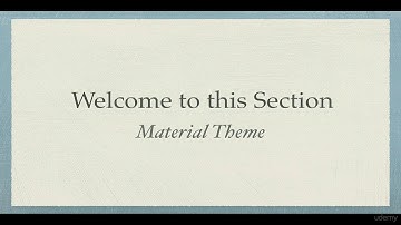 The Complete Android Material Design Course™ : Welcome to this Section - Goals of Section