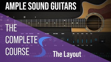 Teaser #2: Ample Sound Guitars: The Complete Course - Layout