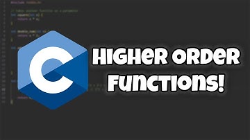 C Higher Order Functions in 60 Seconds