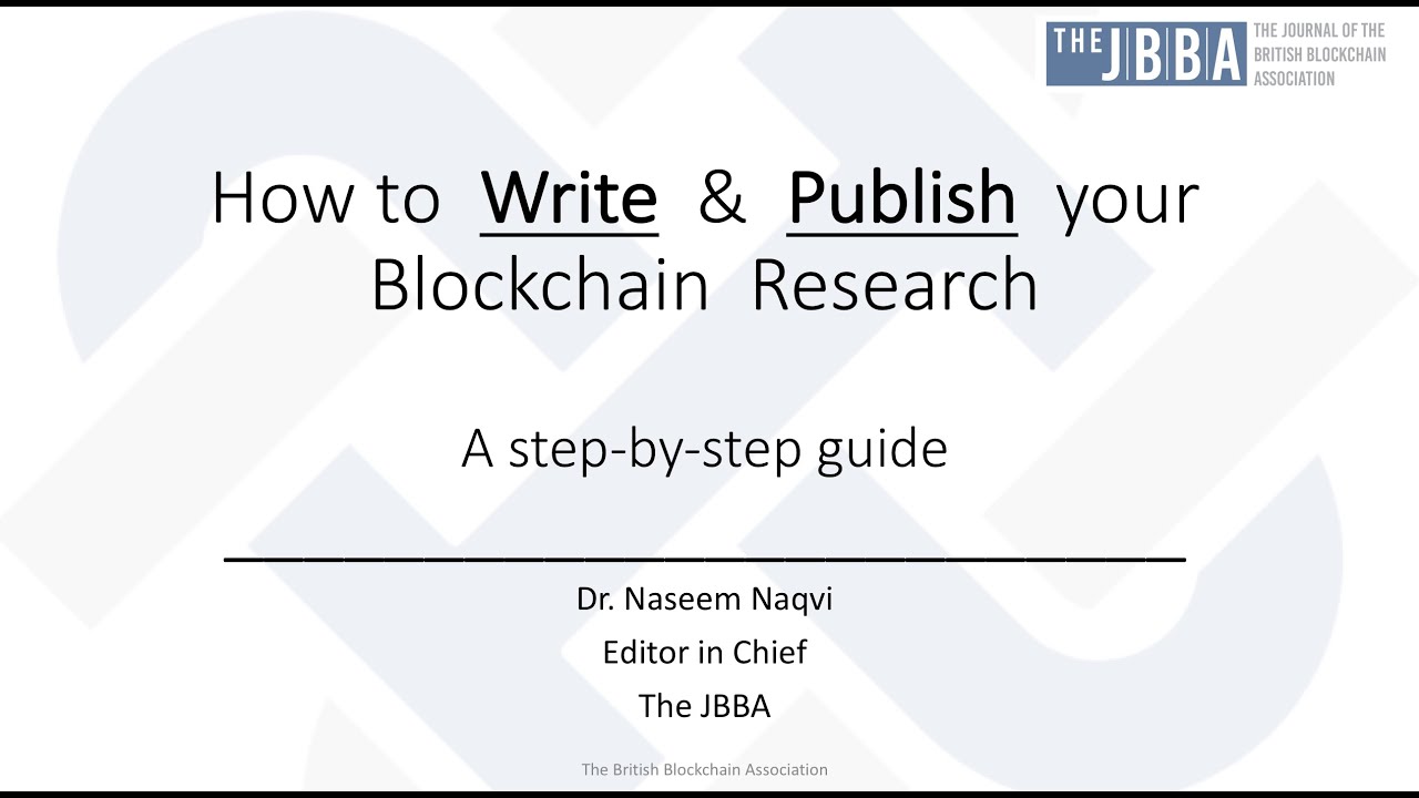 research paper of blockchain