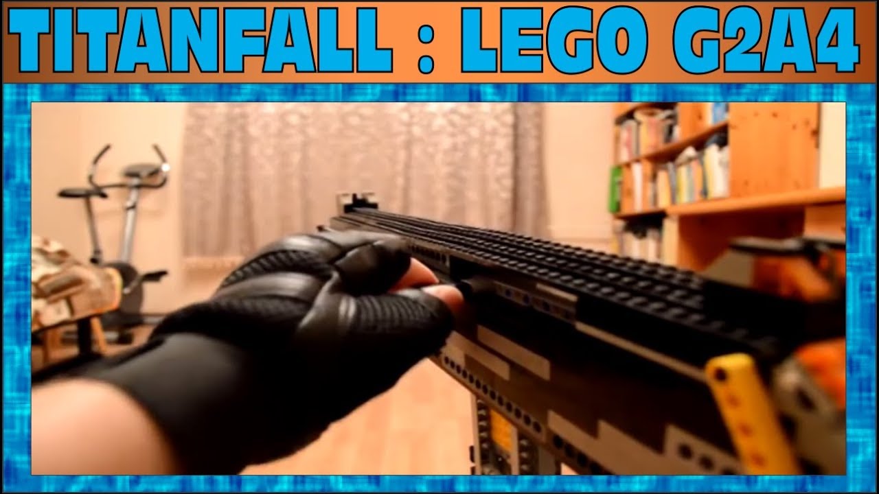 LEGO | G2A4 DMR RIFLE FROM TITANFALL | WORKING | № 107